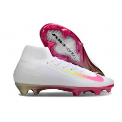 Nike Mercurial Superfly X Elite FG Cleat White Pink