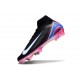 Nike Mercurial Superfly X Elite FG Cleat Black White Pink Blue