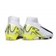 Nike Mercurial Superfly X Elite FG Cleat White Black Yellow