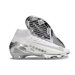 Nike Mercurial Superfly X Elite FG Cleat White Silver