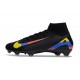 Nike Mercurial Superfly X Elite FG Cleat Black Multi Color