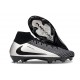 Nike Mercurial Superfly X Elite FG Cleat Black Silver