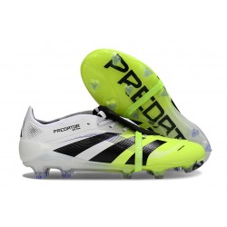 New 2025 Adidas Predator Elite FT FG White Black Lucid Lemon