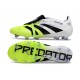 New 2025 Adidas Predator Elite FT FG White Black Lucid Lemon