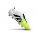 New 2025 Adidas Predator Elite FT FG White Black Lucid Lemon