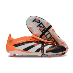 New 2025 Adidas Predator Elite FT FG Black Orange White