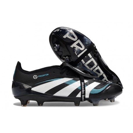 New 2025 Adidas Predator Elite FT FG Black White Blue