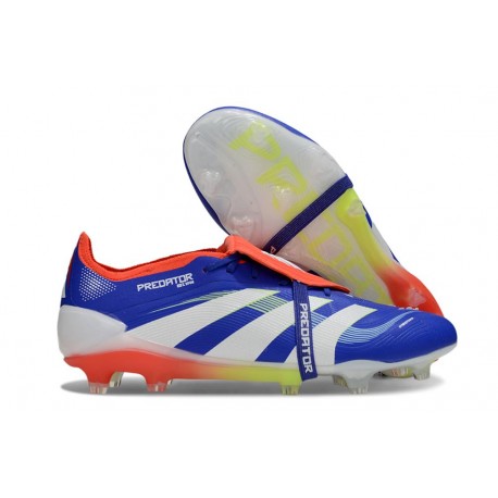 New 2025 Adidas Predator Elite FT FG Blue Red White