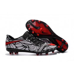 2016 Nike Men's Hypervenom Phinish II FG Soccer Boots - Black Bright Crimson White