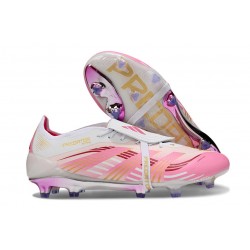 Adidas Predator Elite Foldover Tongue FG White Pink