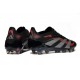 adidas Predator L Elite FG New Black Grey Four Lucid Red