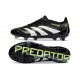 adidas Predator L Elite FG Black White Lucid Lemon