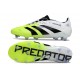adidas Predator L Elite FG New White Black Lucid Lemon