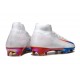 Nike Zoom Mercurial Superfly 10 Elite FG White Blue Red