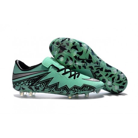 nike hypervenom 2 green black