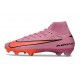 Nike Zoom Mercurial Superfly 10 Elite FG Pink Orange