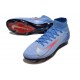Nike Zoom Mercurial Superfly 10 Elite FG Blue White