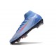 Nike Zoom Mercurial Superfly 10 Elite FG Blue White