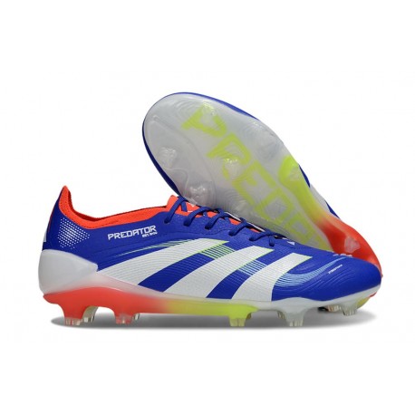 adidas Predator L Elite FG New Lucid Blue Ftwr White Solar Red