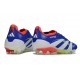 adidas Predator L Elite FG New Lucid Blue Ftwr White Solar Red