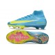 Nike Zoom Mercurial Superfly 10 Elite FG Blue Yellow