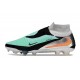 Nike Phantom 6 High Cut Elite FG Hyper Turq Chrome Black Total Crimson