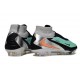 Nike Phantom 6 High Cut Elite FG Hyper Turq Chrome Black Total Crimson