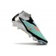 Nike Phantom 6 High Cut Elite FG Hyper Turq Chrome Black Total Crimson