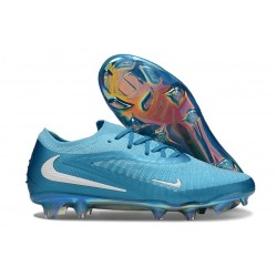 New Nike Phantom 6 Low Cut Elite FG Blue White