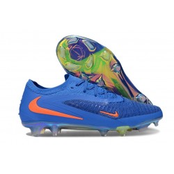 New Nike Phantom 6 Low Cut Elite FG Blue Orange
