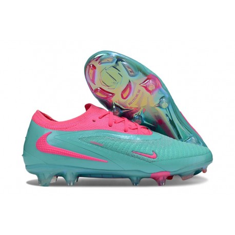 New Nike Phantom 6 Low Cut Elite FG Blue Pink