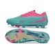 New Nike Phantom 6 Low Cut Elite FG Blue Pink