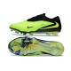 New Nike Phantom 6 Low Cut Elite FG Volt Black