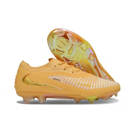 New Nike Phantom 6 Low Cut Elite FG Yellow Gold