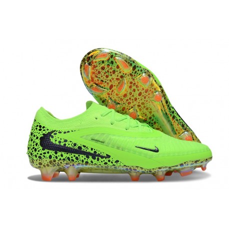 New Nike Phantom 6 Low Cut Elite FG Green Black
