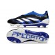 adidas Predator 25 Elite Laceless FG Black Royal White