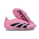 adidas Predator 25 Elite Laceless FG Pink Black