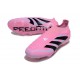 adidas Predator 25 Elite Laceless FG Pink Black