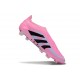 adidas Predator 25 Elite Laceless FG Pink Black