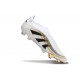 adidas Predator 25 Elite Laceless FG White Black Gold Met