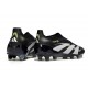 adidas Predator 25 Elite Laceless FG Black White
