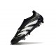 adidas Predator 25 Elite Laceless FG Black White