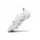 adidas Predator 25 Elite Laceless FG White Grey