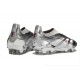 adidas Predator 25 Elite Laceless FG Silver Grey