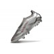 adidas Predator 25 Elite Laceless FG Silver Grey