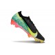Nike Mercurial Vapor XVI Elite Firm Ground Black Crimson Yellow Green