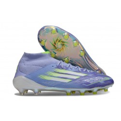 adidas F50 Elite Mid FG Purple Rush Ftwr White Lucid Lemon