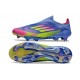 adidas F50+ FG Shoes Blue Fusion Lucid Lemon Lucid Pink