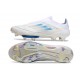 adidas F50+ FG Shoes White Pearl Met. Blue