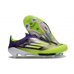 adidas F50+ FG Shoes Unity Purple Solar Yellow